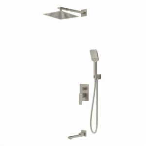 Душевая встройка Grossman Style с изливом Никель 501.K35.05.120