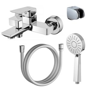 Смеситель для ванны Azario Hardcore Хром глянцевый AZ-VKM238277C