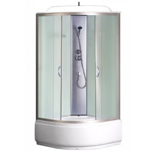 Душевая кабина Loranto Sunway 100х100 Хром / Матовое CS-6610 F, 100*100*215