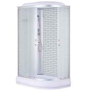 Душевая кабина Loranto Cs 120х80 левая Хром / Матовое CS-66120-20L FW 120 Душевая кабина Loranto Cs 120х80 левая Хром / Матовое CS-66120-20L FW 120