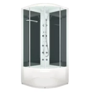 Душевая кабина Domani-Spa Delight Slim 90х90 Белый, Поддон высокий