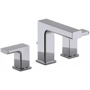 Смеситель для раковины Jacob Delafon Strayt с донным клапаном на 3 отверстия E37331-CP