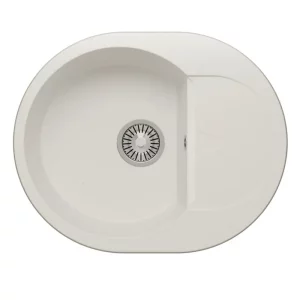 Мойка кухонная Polygran Atol 62 678972 Белый хлопок