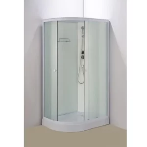 Душевая кабина Водный мир 110х80 ,Белый / Матовое, Низкий поддон