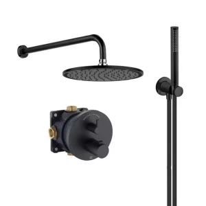 Душевая встройка Kludi Nova Fonte  Черный матовый 208313915