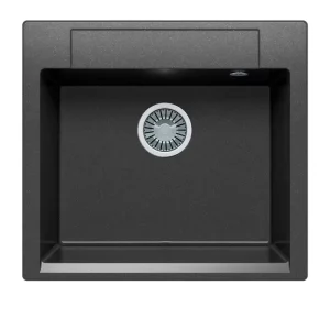 Мойка кухонная Polygran Argo 56 575806 Черный матовый