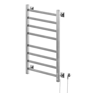 Полотенцесушитель электрический Санприз Контур П8 500*800 11066 Хром глянцевый диммер справа