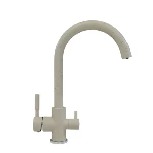 Смеситель для кухни Polygran Элара Дуо с каналом для питьевой воды 627659 Серый Смеситель для кухни Polygran Элара Дуо с каналом для питьевой воды 627659 Серый