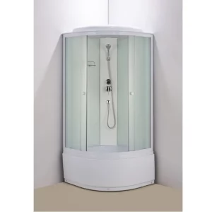 Душевая кабина Водный мир 100х100 Белый / Прозрачное высокий поддон ВМ821 100