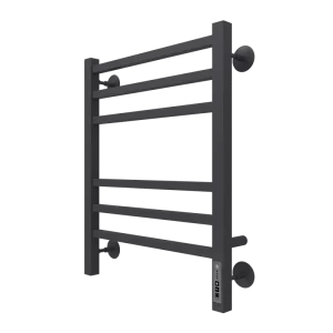 Полотенцесушитель электрический Terminus Ватикан 4670078527516 П6 60х48  диммер Черный матовый