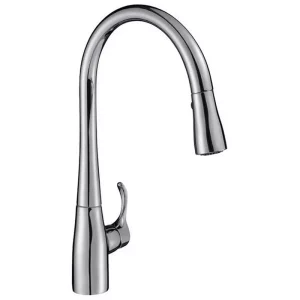 Смеситель для кухни Jacob Delafon Simplice вытяжной излив 596D-VS Смеситель для кухни Jacob Delafon Simplice вытяжной излив 596D-VS