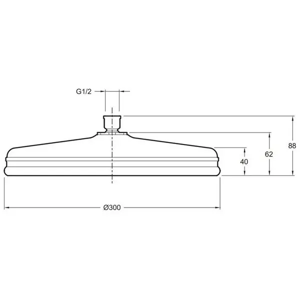 Душ верхний Jacob Delafon Katalyst D30,5 E13694-CP Душ верхний Jacob Delafon Katalyst D30,5 E13694-CP — изображение 2