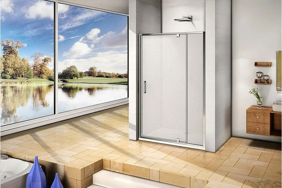 Душевая дверь Bas Orion 130х185 Хром / Грейп Душевая дверь Bas Orion 130х185 Хром / Грейп — изображение 3