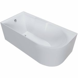 Ванна акриловая Grossman Ctistal 150х75 левая Белый глянцевый GR-2201L