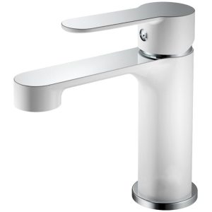 Смеситель для раковины Haiba HB557-8 Белый глянцевый HB10557-8