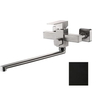 Смеситель для ванны Haiba HB803-7 Черный глянцевый HB22803-7