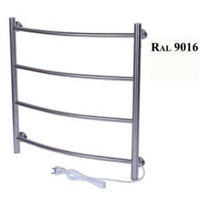 Полотенцесушитель электрический Тера Ребро 50х60 кнопка включения, телескоп.держатели Белый ПСК-10-02б Полотенцесушитель электрический Тера Ребро 50х60 кнопка включения, телескоп.держатели Белый ПСК-10-02б