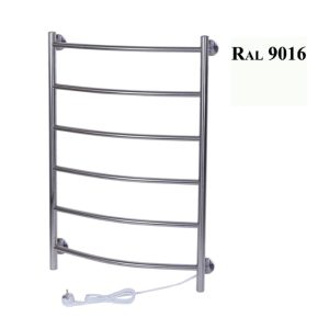 Полотенцесушитель электрический Тера Ребро 50х80 кнопка включения, телескоп.держатели Белый ПСК-10-03б Полотенцесушитель электрический Тера Ребро 50х80 кнопка включения, телескоп.держатели Белый ПСК-10-03б