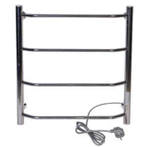 Полотенцесушитель электрический Тера Виктория 50х60 диммер Хром глянцевый ПСК-11-02д Полотенцесушитель электрический Тера Виктория 50х60 диммер Хром глянцевый ПСК-11-02д