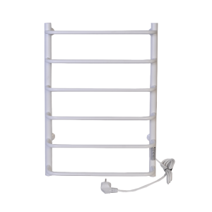 Полотенцесушитель электрический Тера Мост 50х80 диммер Белый матовый ПСК-12-03д.б