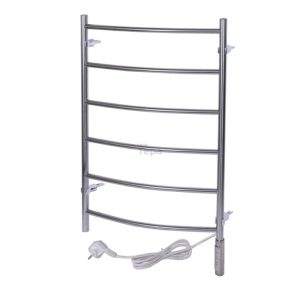 Полотенцесушитель электрический Тера Ребро 50х80 ПСН диммер Хром глянцевый ПСН-10-03д Полотенцесушитель электрический Тера Ребро 50х80 ПСН диммер Хром глянцевый ПСН-10-03д