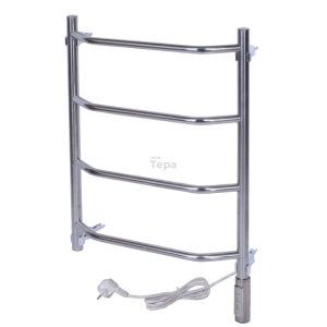 Полотенцесушитель электрический Тера Виктория 40х60 ПСН диммер Хром глянцевый ПСН-11-01д Полотенцесушитель электрический Тера Виктория 40х60 ПСН диммер Хром глянцевый ПСН-11-01д