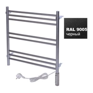 Полотенцесушитель электрический Тера Богема 50х60 ПСН диммер Черный матовый ПСН-15-02дч Полотенцесушитель электрический Тера Богема 50х60 ПСН диммер Черный матовый ПСН-15-02дч