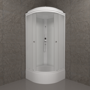 Душевая кабина Triton Вельвет В 90х90 Белый / Матовый Щ0000063055 Душевая кабина Triton Вельвет В 90х90 Белый / Матовый Щ0000063055