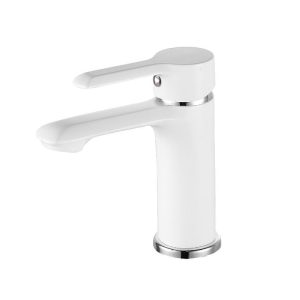 Смеситель для раковины Esko Sorrento Хром / Белый SR 26W