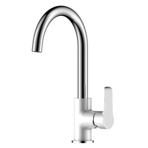 Смеситель для кухни Rossinka W35 Хром / Белый W35-24 Смеситель для кухни Rossinka W35 Хром / Белый W35-24